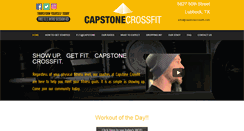 Desktop Screenshot of capstonecrossfit.com
